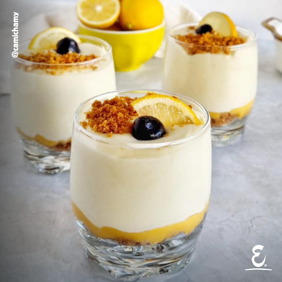 ¡Receta! Mousse de Limón con Lemon Curd