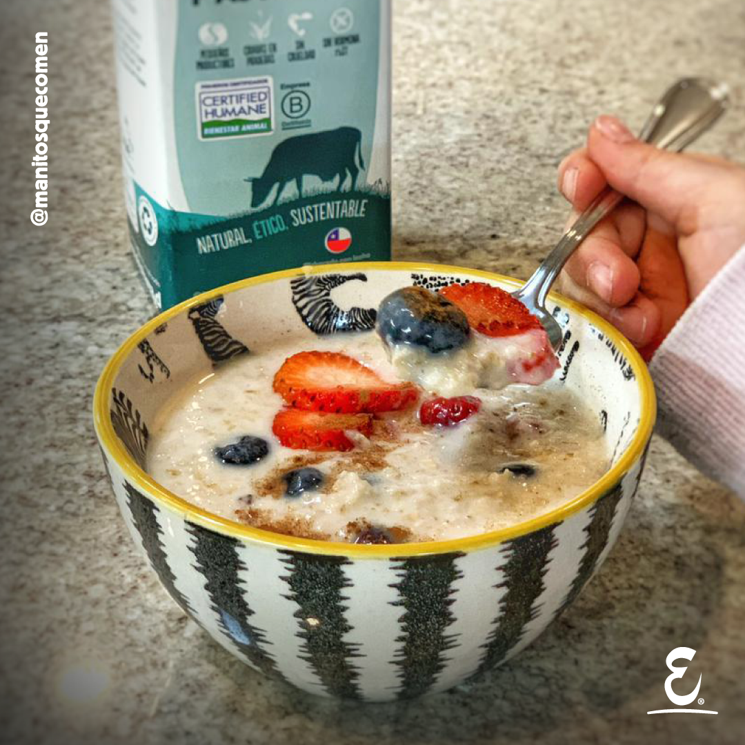 ¡Receta! Avena con Leche Ecoterra