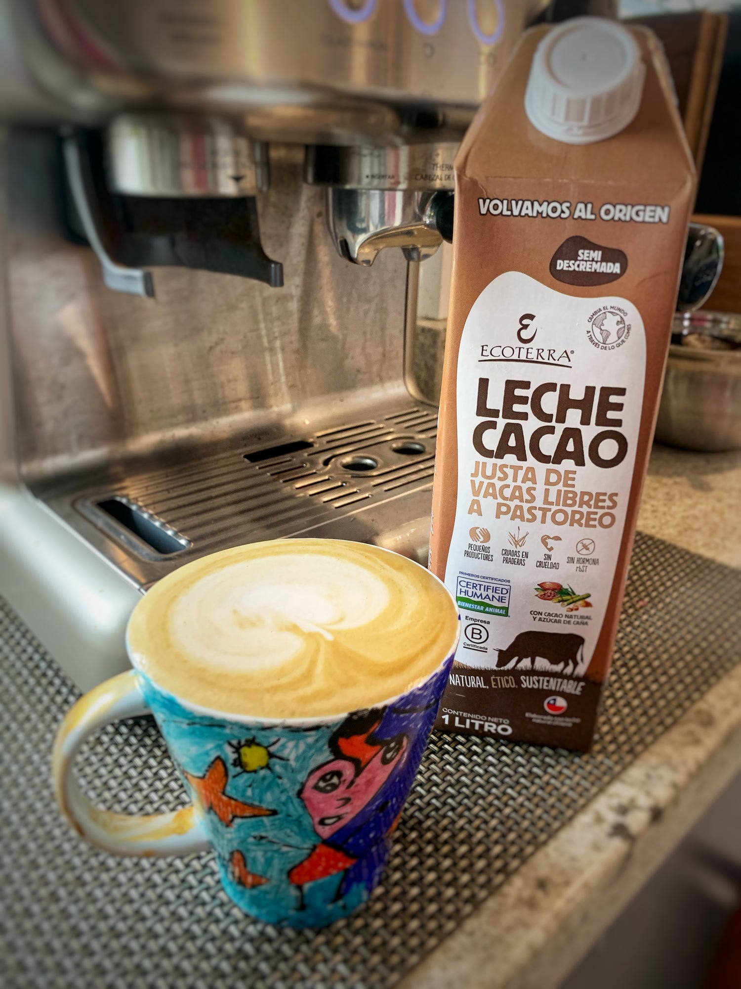 ¿Leche con Cacao Ecoterra? Simplemente Irresistible