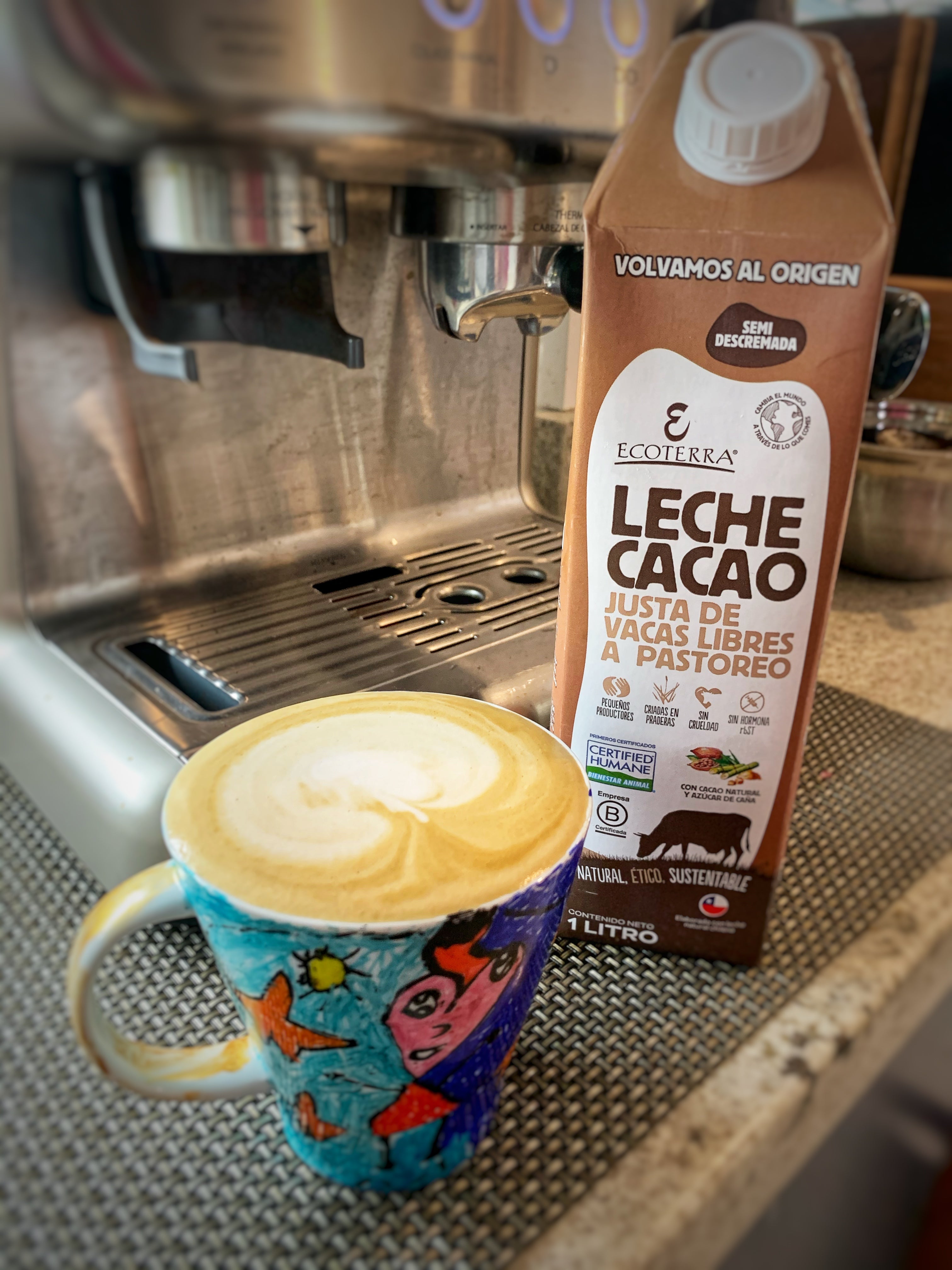 ¿Leche con Cacao Ecoterra? Simplemente Irresistible