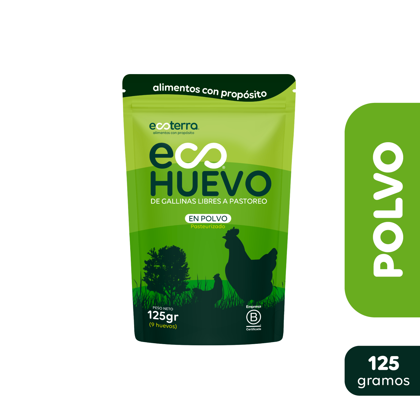 HUEVO ENTERO EN POLVO PASTEURIZADO 125G