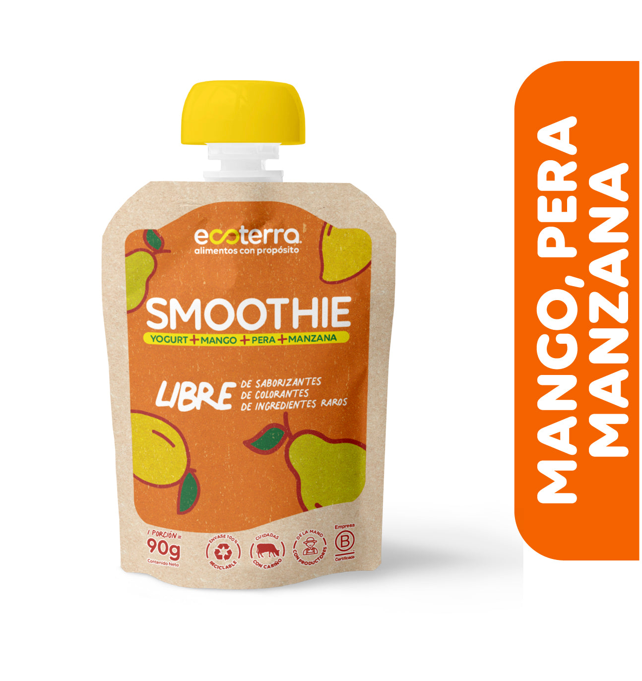90grs Smoothie - Yoghurt, Mango, Pera