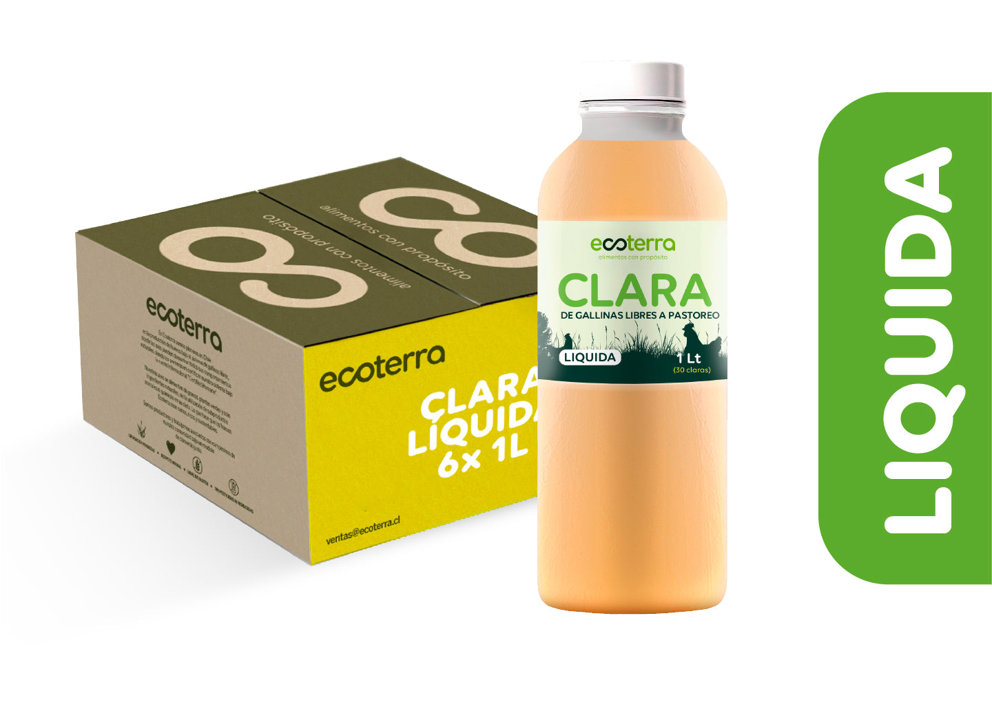 Caja 6 LT - Clara Líquida