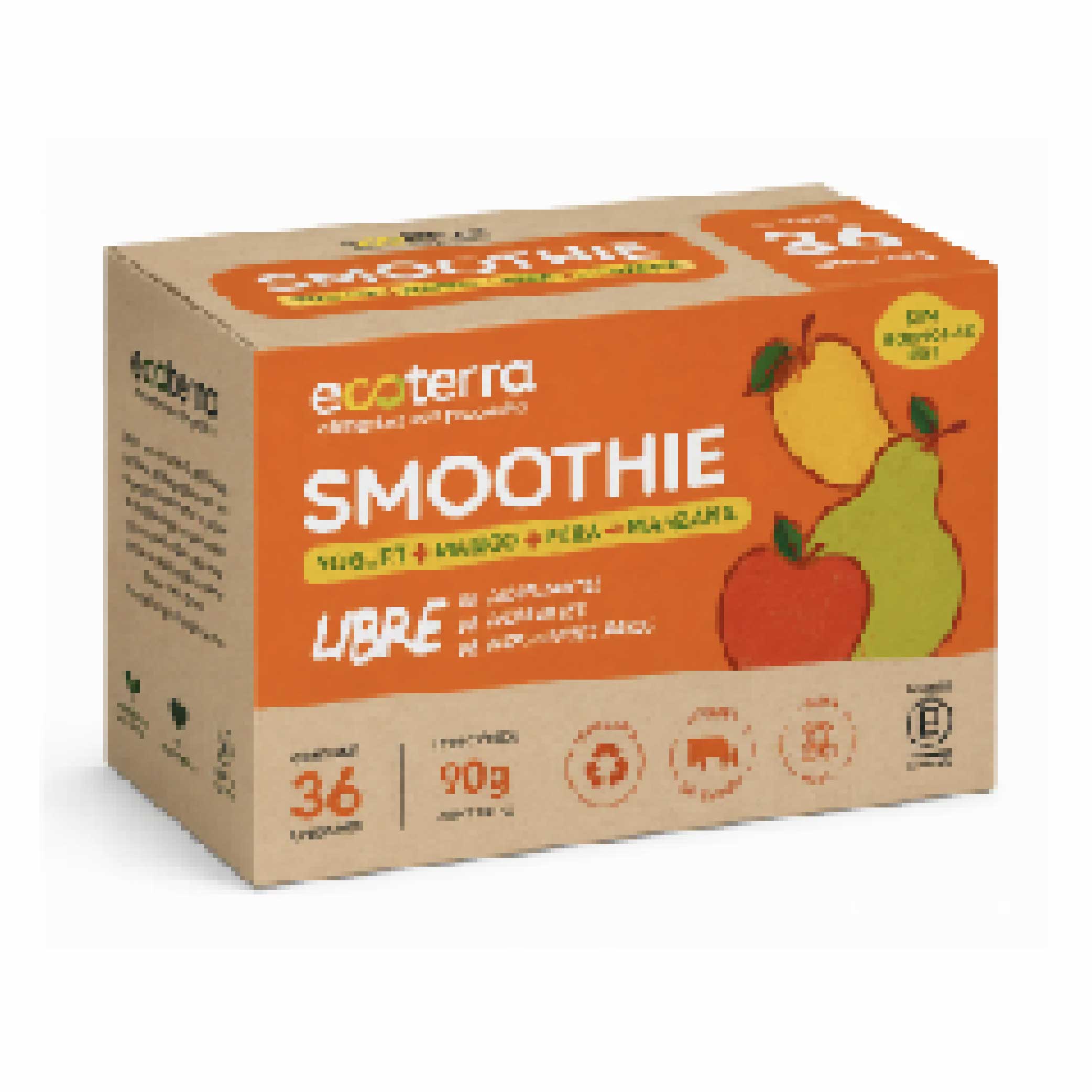 Caja 36 - Smoothie Yoghurt, Mango y Pera