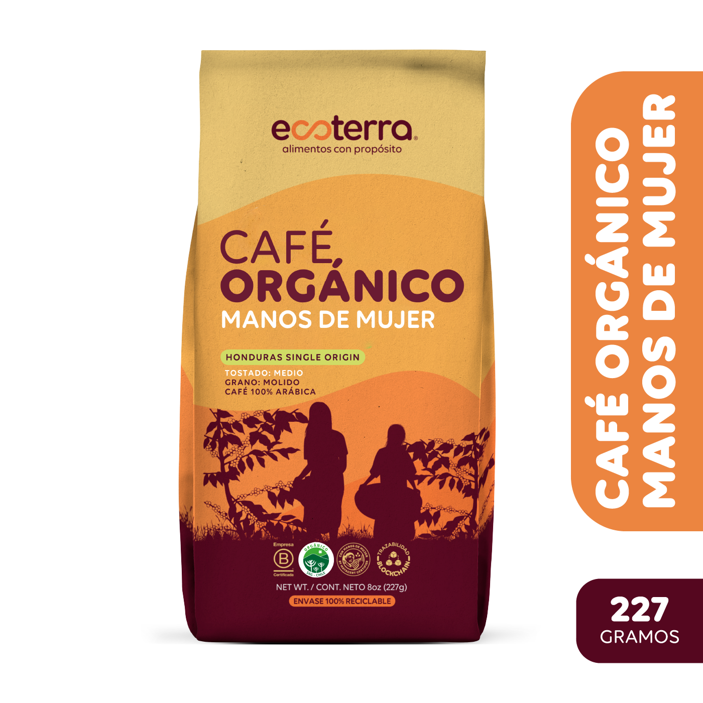 227 grs- Café Orgánico Manos de Mujer