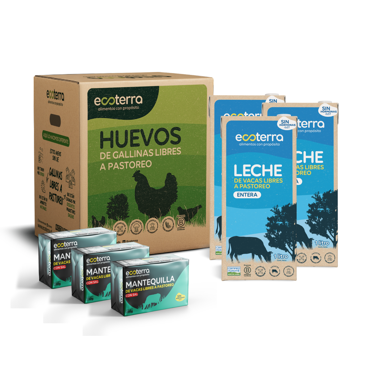 Pack desayuno Leche Entera