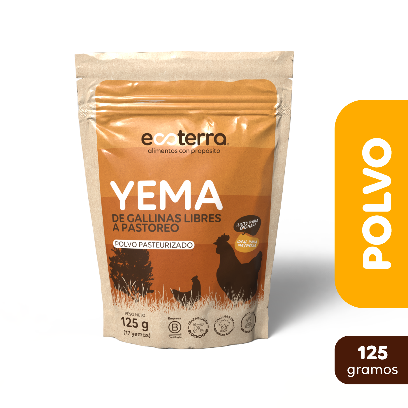 125 gr - Yema en polvo