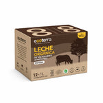 Caja 12 Lt - Leche Orgánica Ecoterra