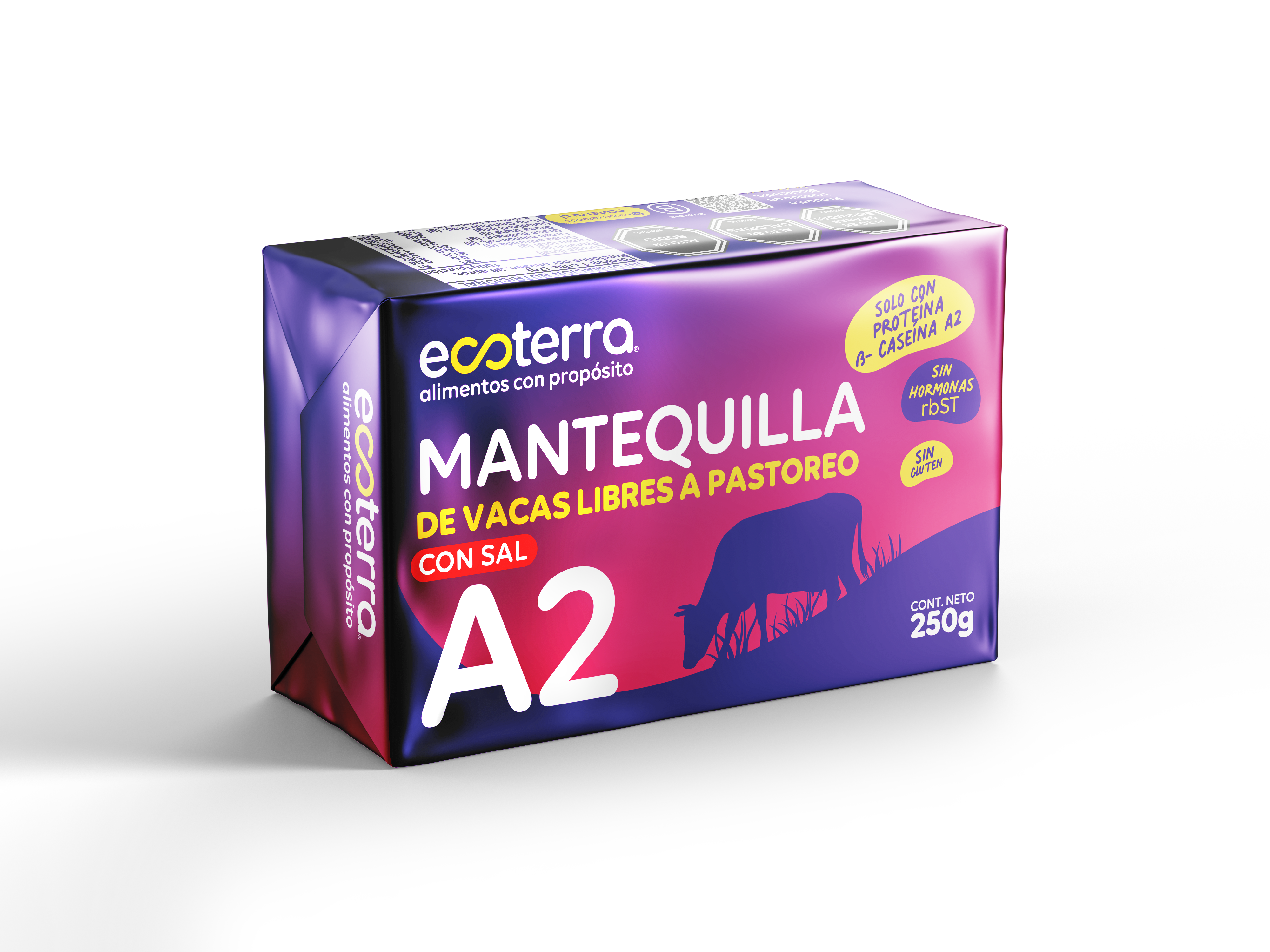 250 gr - Mantequilla A2 Ecoterra