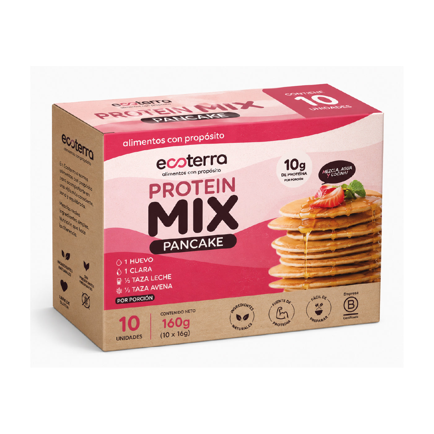 Caja 10 Protein Mix - Pancake
