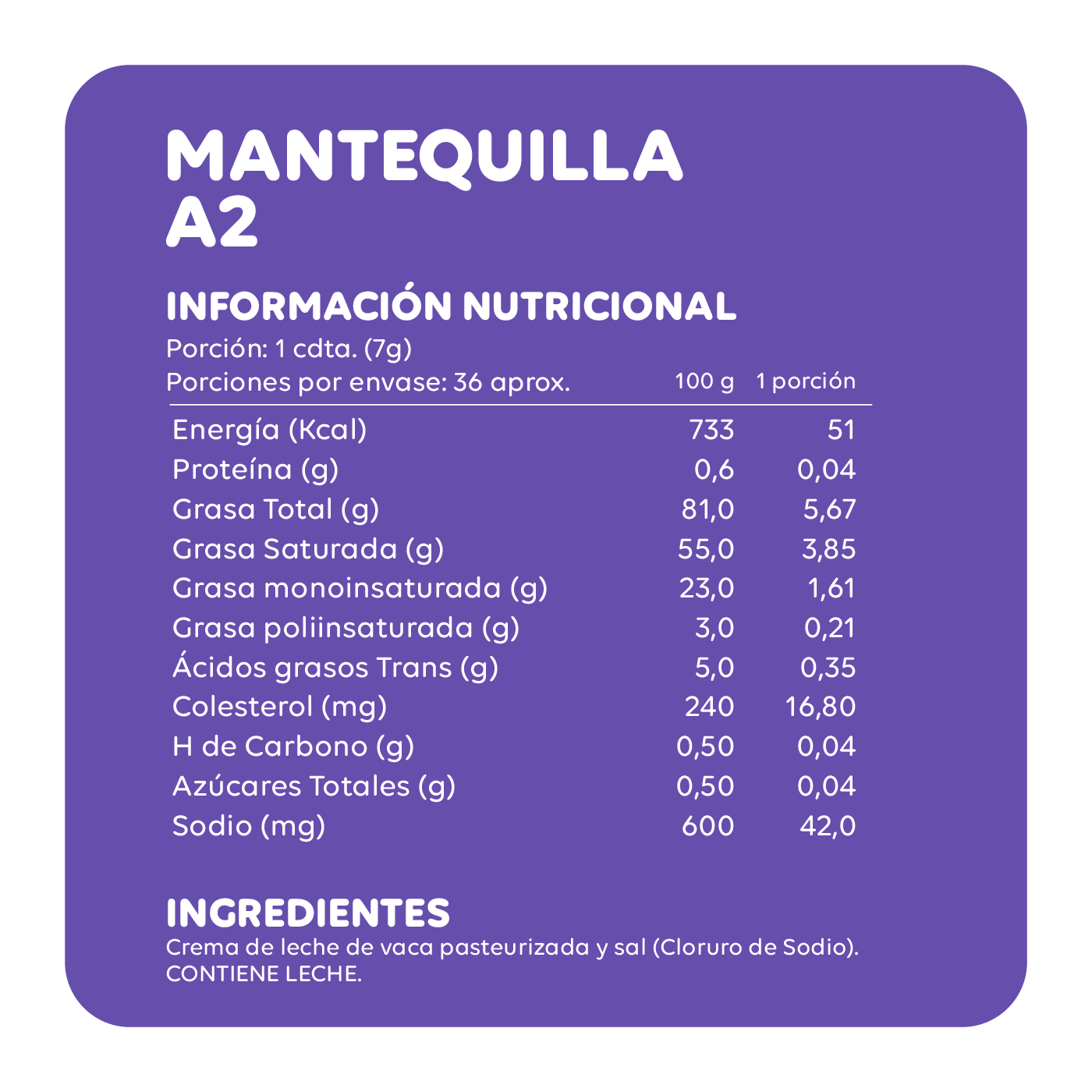 250 gr - Mantequilla A2 Ecoterra