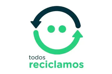 Sello del programa Todos Reciclamos que certifica el reciclaje y la gestion sostenible de envases de Ecoterra