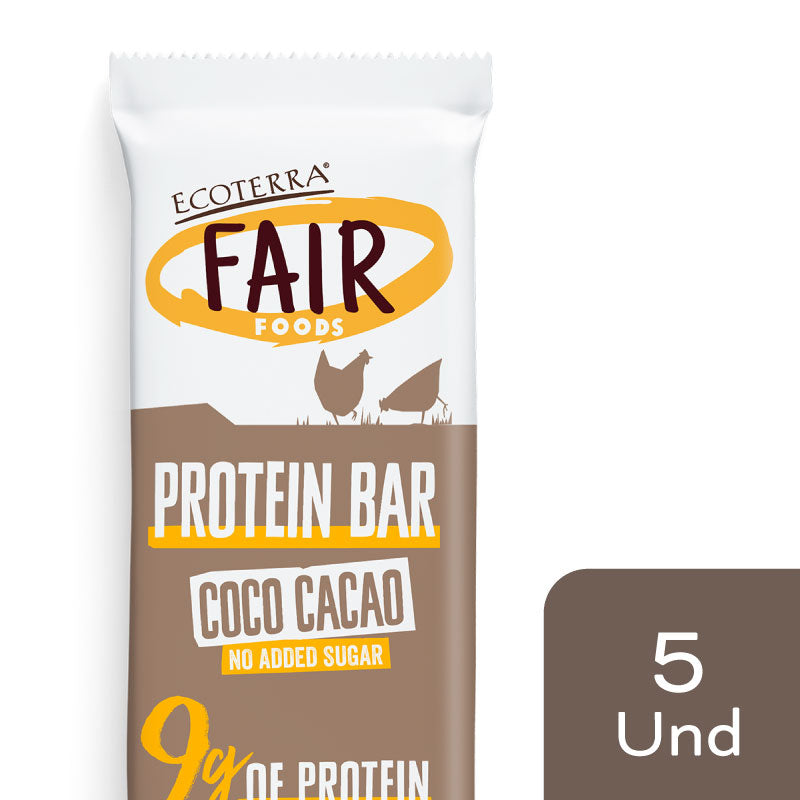 Fair Foods Protein Bar Coco Cacao 5 un