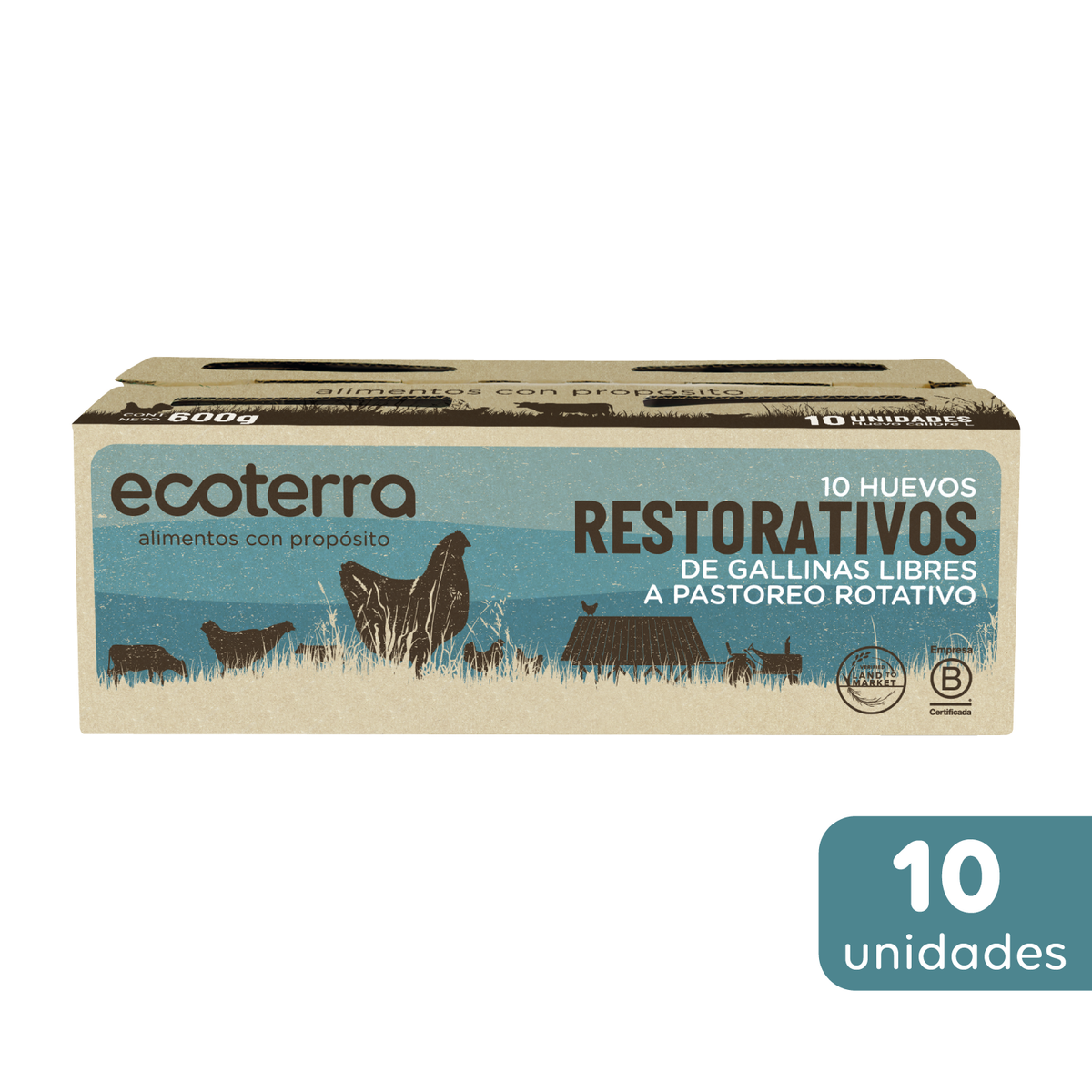 Huevos Restorativos Gallina Libre 10 Und